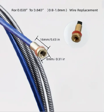 Liner de 3,2 mts para TIG-MIG-PLASMA 15 AK