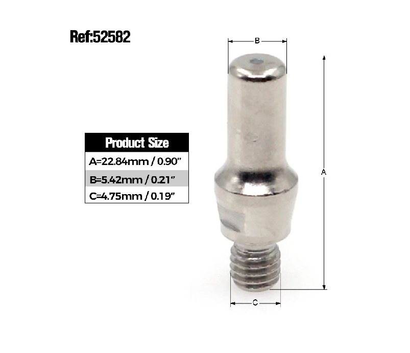 Electrodo Generico 60amp P/antorcha Ipt60 Pt60 52582