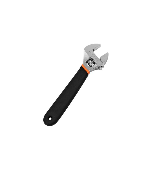 Llave Ajustable 12" Mango de Vinilo Marca Truper