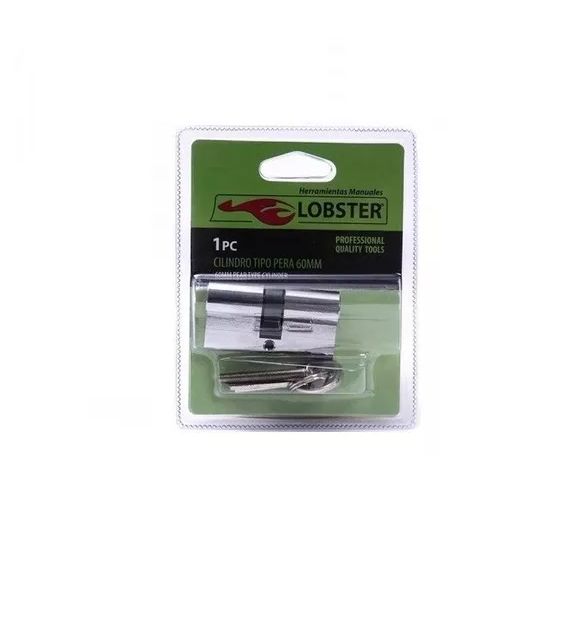 Cilindro P/Puerta tipo Pera 60mm