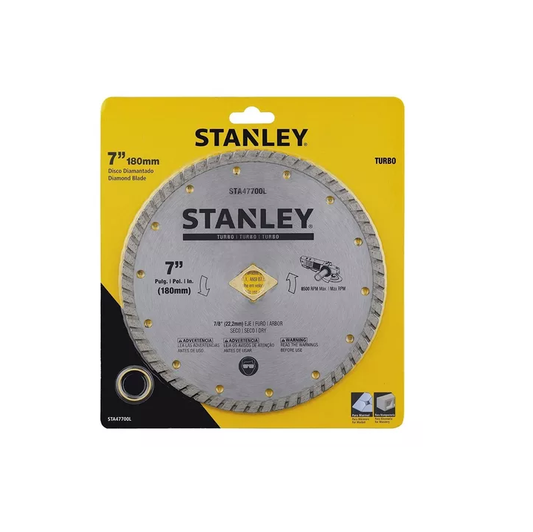 Disco Diamantado Continuo 7" Marca Stanley