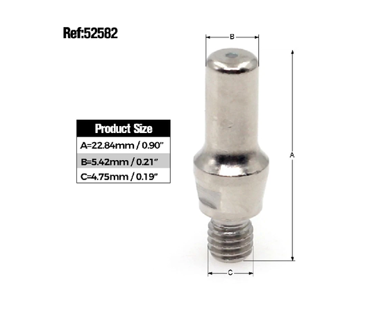 Electrodo Generico 60amp P/antorcha Ipt60 Pt60 52582